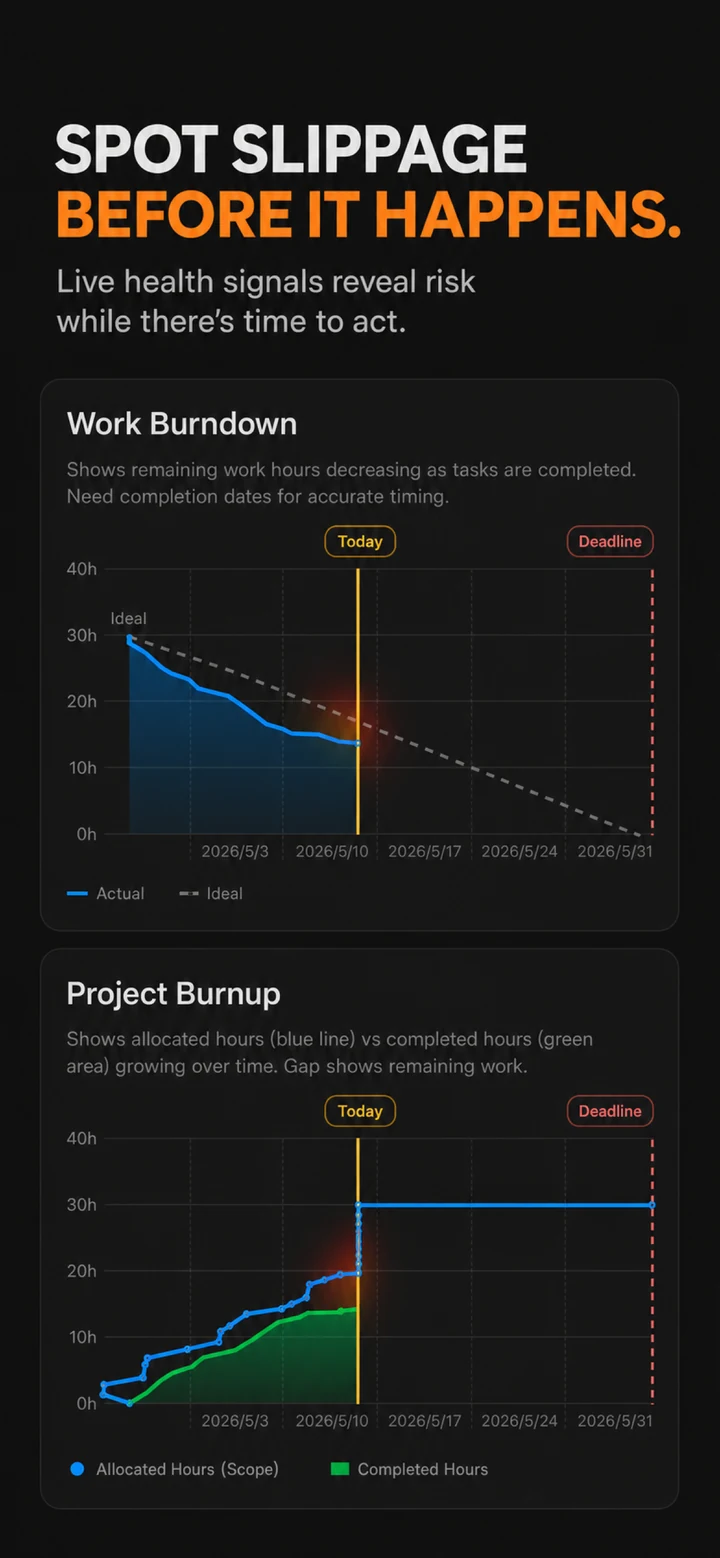 Projectholic: Spot risks before deadlines